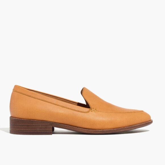 Madewell Frances Leather Loafer - Amber - Picture 3 of 9